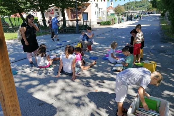 Šolska ulica odprta za ljudi