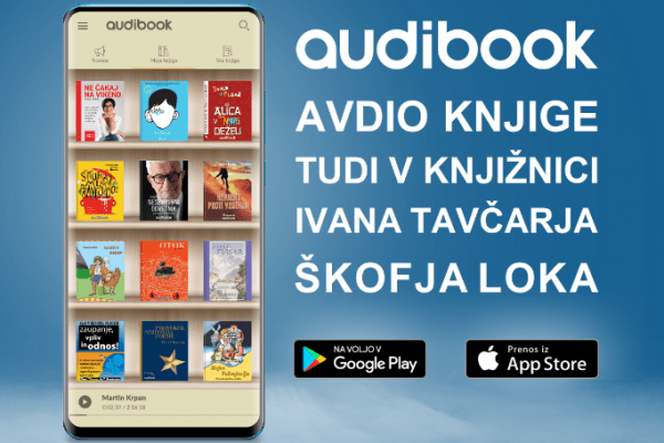 Zvočne e-knjige tudi v Knjižnici Ivana Tavčarja Škofja Loka