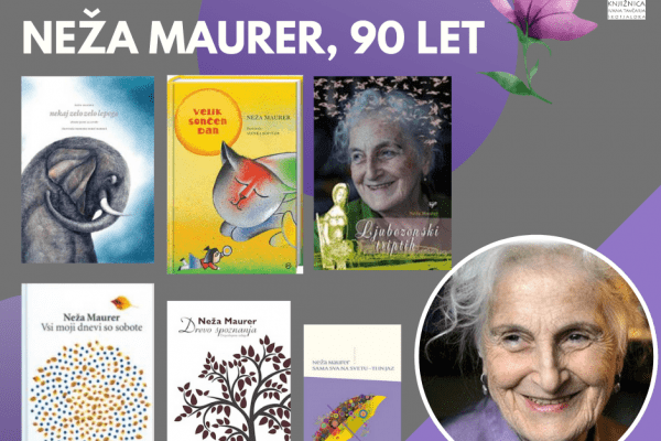 Neža Maurer praznuje 90 let