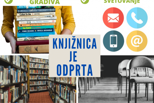 Obvestilo uporabnikom knjižnice
