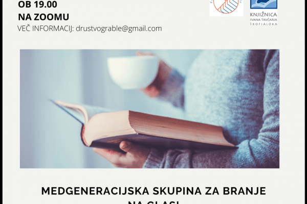 MEDGENERACIJSKA SKUPINA ZA BRANJE NA GLAS!