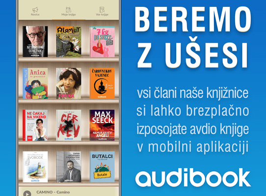 BEREMO Z UŠESI – zvočne knjige