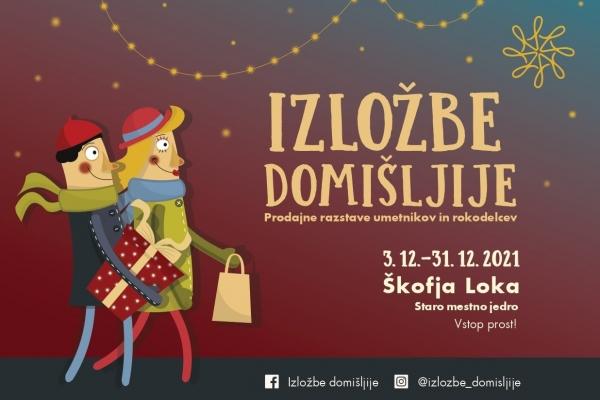 IZLOŽBE DOMIŠLJIJE – prodajne razstave umetnikov in rokodelcev