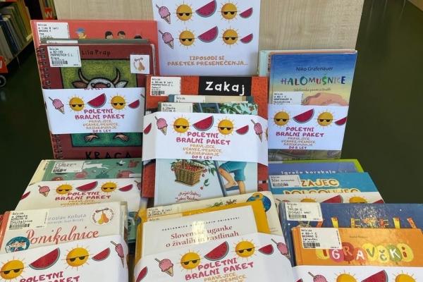 Poletne aktivnosti na mladinskem oddelku