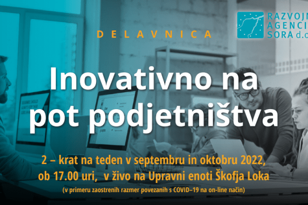 Inovativno na pot podjetništva 2022