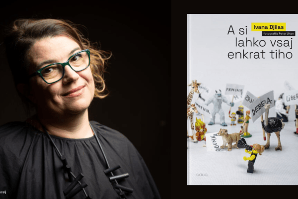POD LUPO – litererni pogovor z IVANO DJILAS: A SI LAHKO VSAJ ENKRAT TIHO