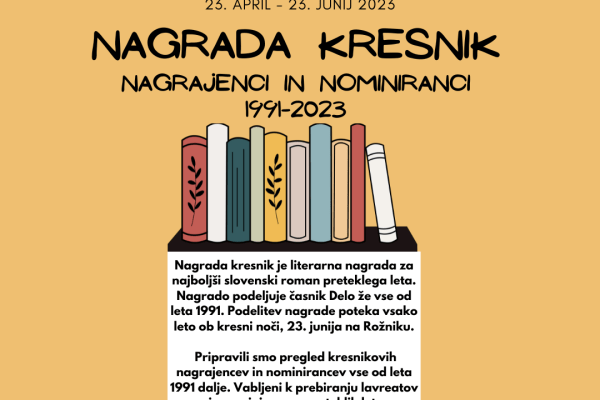 KNJIŽNIČARKE PRIPOROČAMO