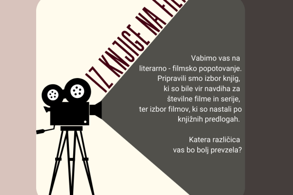 Bralna akcija – IZ KNJIGE NA FILM
