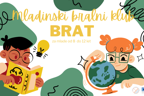 BRAT! Mladinska bralna skupina (odprta skupina)