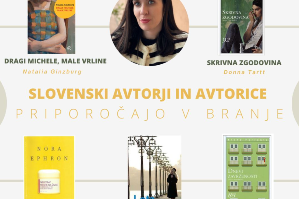 Slovenski avtorji in avtorice priporočajo v branje: LARA PAUKOVIČ