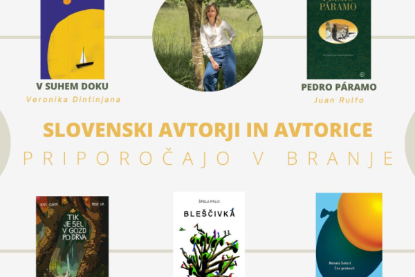 Slovenski avtorji in avtorice priporočajo v branje: PIA PREZELJ