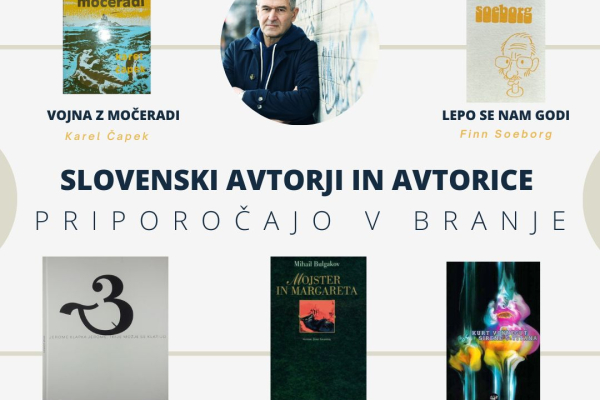 Slovenski avtorji in avtorice priporočajo v branje: AVGUST DEMŠAR