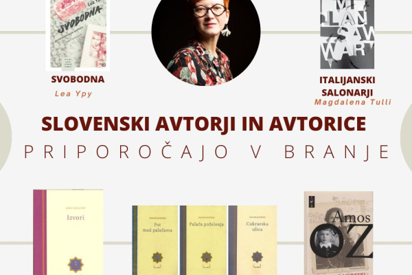 Slovenski avtorji in avtorice priporočajo v branje: AGATA TOMAŽIČ