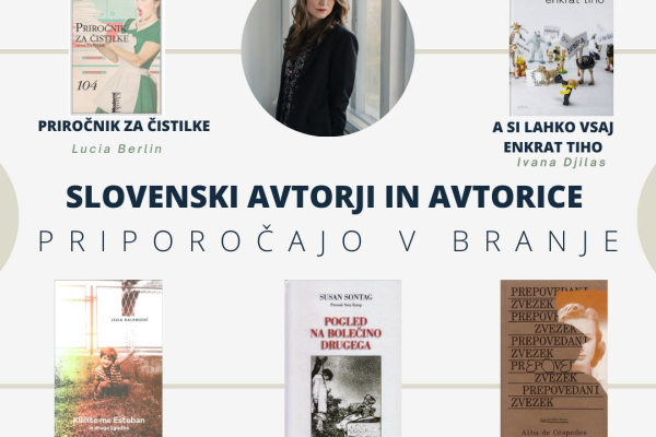 Slovenski avtorji in avtorice priporočajo v branje: IVA L. NOVAK