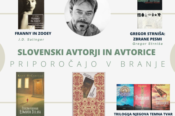 Slovenski avtorji in avtorice priporočajo v branje: JAKOB J. KENDA