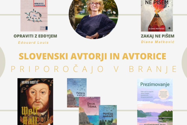Slovenski avtorji in avtorice priporočajo v branje: JANJA VIDMAR