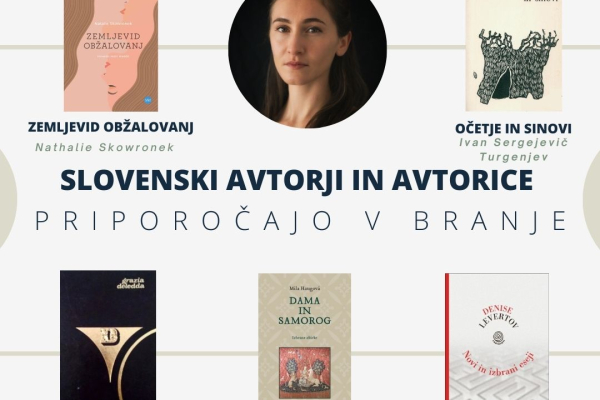 Slovenski avtorji in avtorice priporočajo v branje: KATARINA GOMBOC ČEH