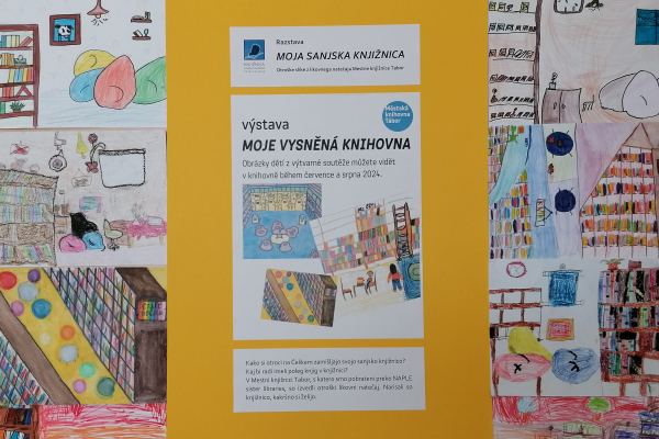 Izmenjava otroških likovnih razstav z Mestno knjižnico Tabor
