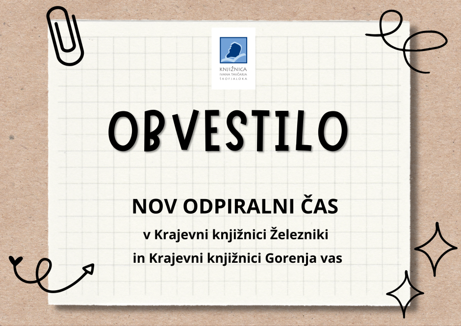 OBVESTILO 1