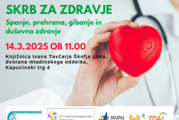 Preventivna delavnica: PRIPOROČILA ZA ZDRAV ŽIVLJENJSKI SLOG