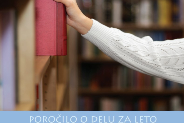LETNO POROČILO O DELU KNJIŽNICE