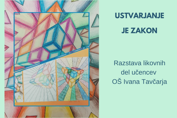 USTVARJANJE JE ZAKON