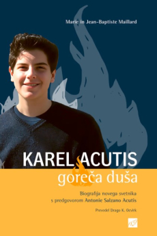 Naslovnica knjige Goreča du&scaron;a.