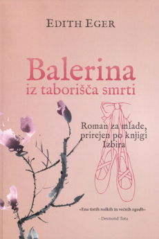 Naslovnica knjige Balerina iz taborišča smrti.