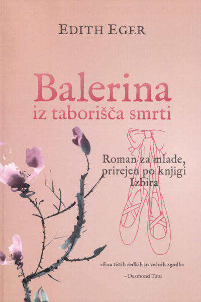 Naslovnica knjige Balerina iz taborišča smrti.