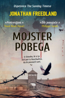 Naslovnica knjige Mojster pobega.