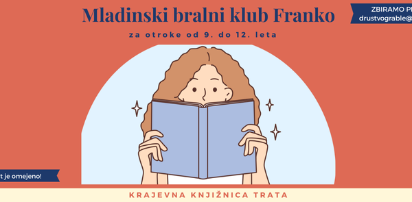Mladinski bralni klub FRANKO (odprta skupina)