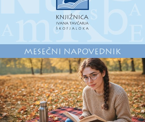 Mesečni napovednik OKTOBER