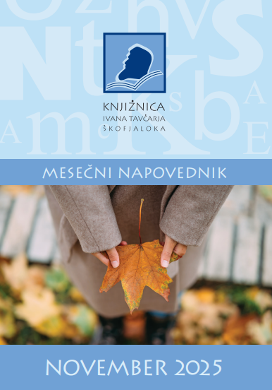 Naslovnica mesečnega napovednika november 2025