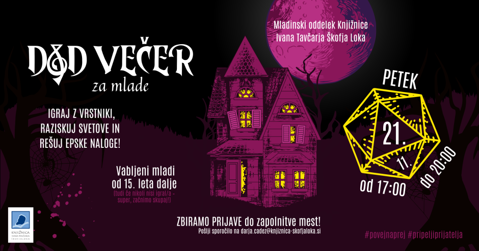 Večer za mlade